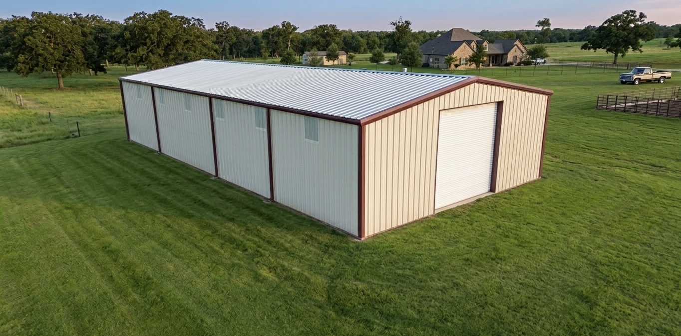 40x80 Agricultural Steel Building